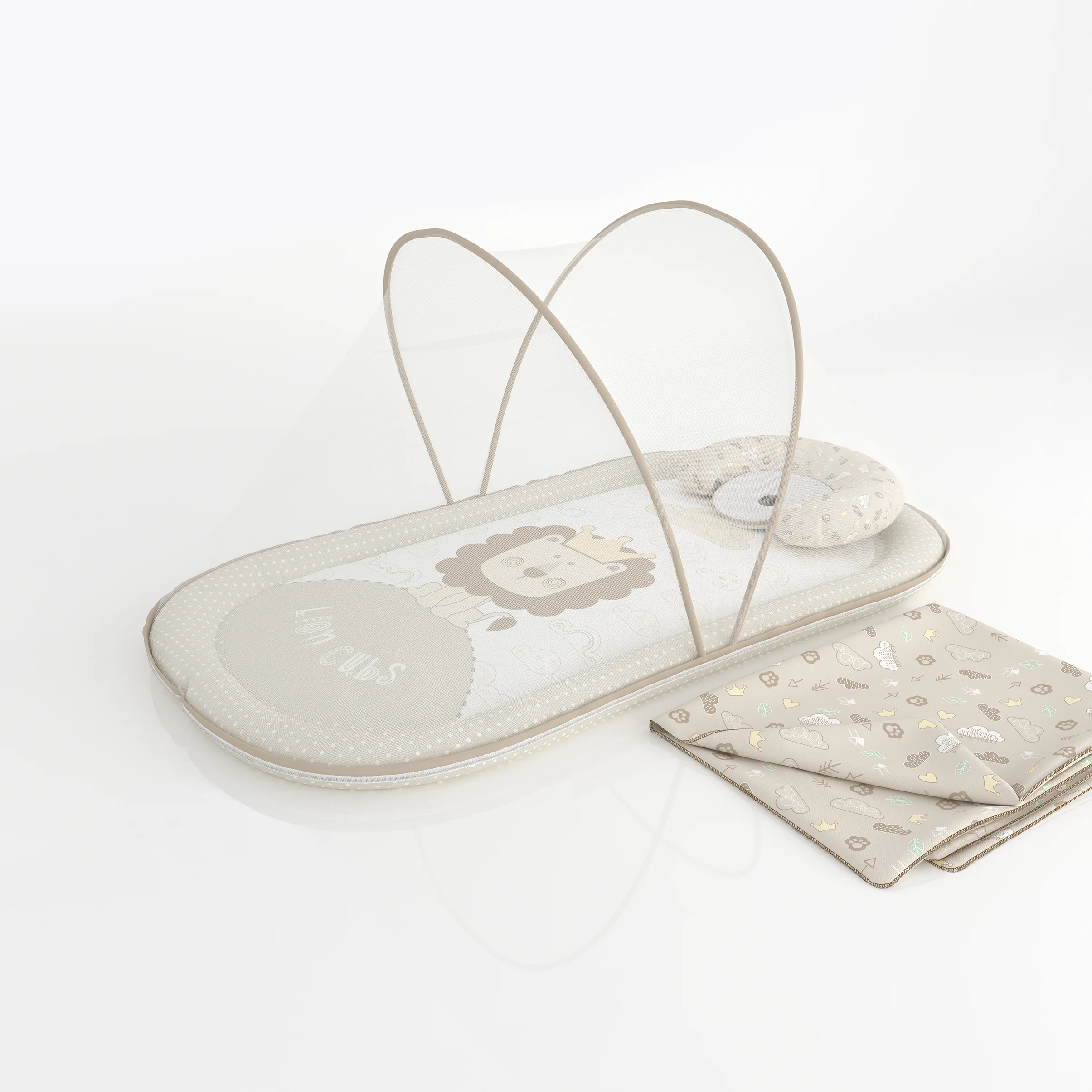 پشه بند کمپی Lion Cubs